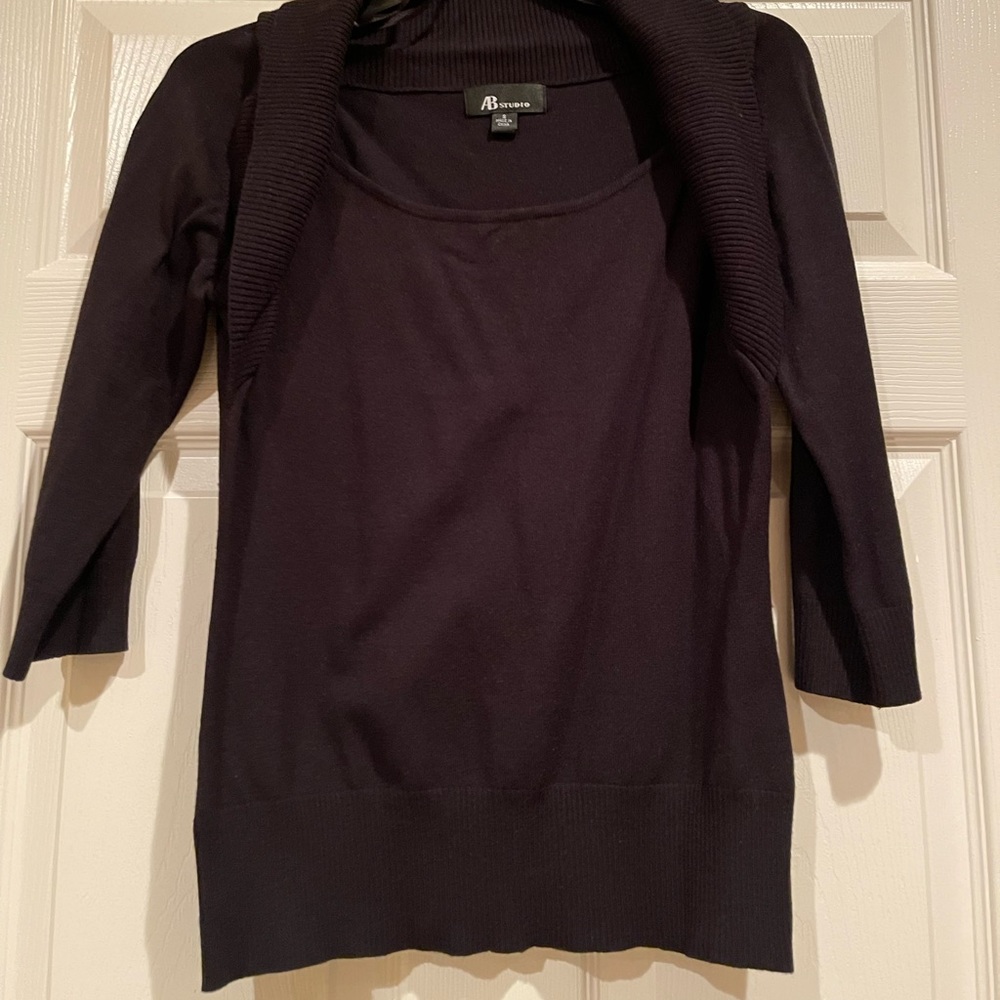 Black sweater